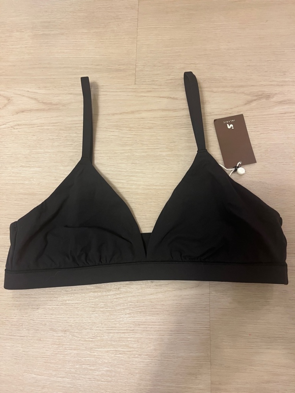 Inlyric Everyday Wireless Bralette in Black - Women Intimates & Sleepwear M